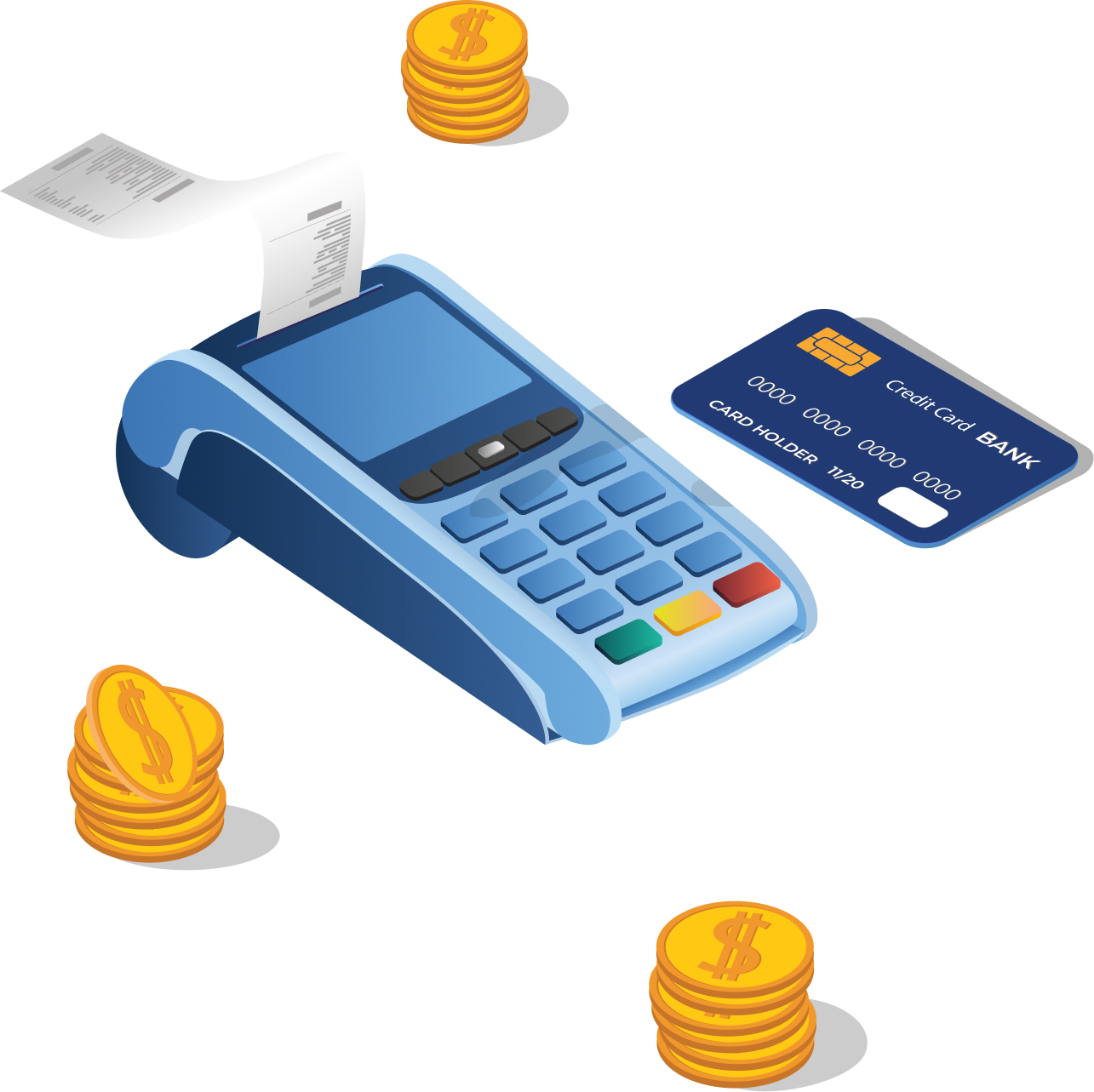 Gotcha Pay Payment Processing Illustration